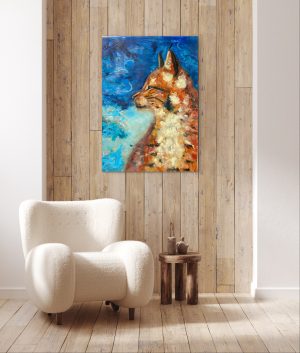 Into the Wild - A Statement Painting on A1 Watercolor Paper