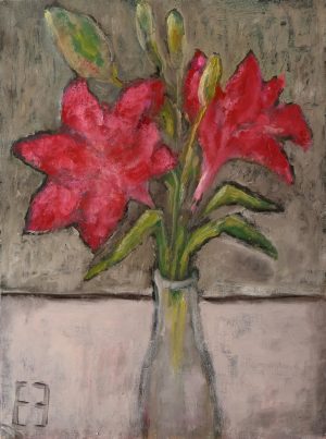 Red lilies